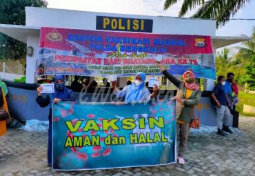 Polisi Gelar Vaksin Masal Gratis, Ada Hadiah untuk Pendaftar Pertama