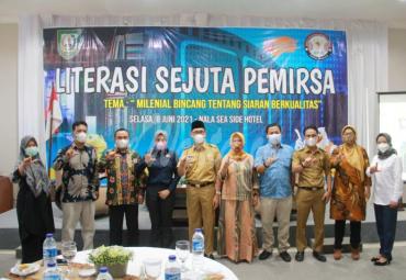 Literasi Sejuta Pemirsa yang di gelar oleh KPID Provinsi Bengkulu. 