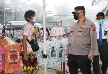 PPKM, Kapolda Bersama Wagub Sidak Keramaian dan Ketersediaan Obat