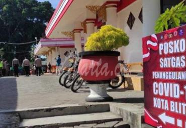 Polres Blitar Kota Dirikan Posko Gabungan Persiapan PPKM Darurat
