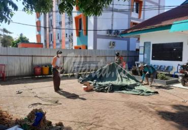 BPBD Dirikan Tenda Darurat Antisipasi Lonjakan COVID-19